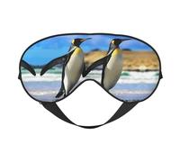 Cute Penguin Sleep Eye Mask Comfortable Eyes Hade for Sleeping,Light Blocking Sleep Mask with Adjustable Strap