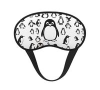 Cute Penguin Sleep Mask 100% Light Blocking Eye Mask for Sleeping, Sleep Mask for Unisex for Travel/Nap