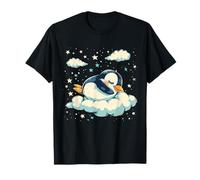 Cute Penguin Sleeping Penguin Lover Cloud Sleep Penguin T-Shirt