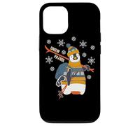 Cute Penguin Sweater Snow Ski Patrol Skiing Antarctica Kids Case for iPhone 12/12 Pro