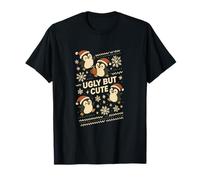 Cute Penguin Ugly Christmas Retro Holiday Design T-Shirt