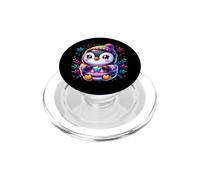 Cute Penguin Winter Sweater Snowflake Illustration PopSockets PopGrip for MagSafe