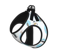 Cute Penguins Print Pet Leash Vest,Breathable Mesh Pet Harness, Reflective For Small Medium Dogs Safe Easy Walking