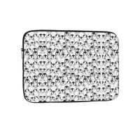 Cute Penguins Sketch Print Laptop Case – Slim & Lightweight Computer Sleeve Fits 10 inch 10-17 Inch Laptops, Perfect for Travel