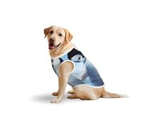 Cute Penguins Taking Picturesprint Large Pets Vest Breathable Sleeveless Tank Top Apparel Cozy Lightweight T-Shirt