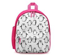 Cute Penguins Winter Animals Mini Backpack Daypack Travel Picnic Bag
