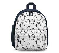 Cute Penguins Winter Animals Mini Backpack Daypack Travel Picnic Bag