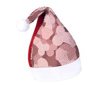 Cute Penis Unisex Christmas Hats Xmas Tree Decorations Flip Sequins Santa Cap Accessories Gifts One Size