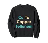 CuTe Periodic Table Funny Chemistry Element Copper Tellurium Sweatshirt