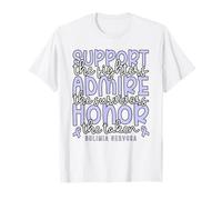 Cute Periwinkle Bulimia Nervosa Eating Disorder Awareness T-Shirt