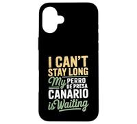 Cute Perro De Presa Canario Dog Mom Dad Breed Love Puppy Case for iPhone 16 Plus