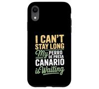 Cute Perro De Presa Canario Dog Mom Dad Breed Love Puppy Case for iPhone XR