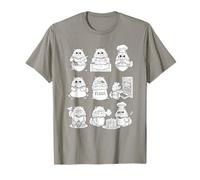 Cute Persian Cat Baking Pastry Chef T-Shirt
