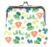 Cute Personalized Leprechaun Hat Shoes Cute Wallet Leather Bag with Kiss Buckle Card Change Bag Cute Leprechaun Hat Shoes UNITALLA Cute Shoes, Cute Leprechaun Hat Shoes, UNITALLA, Classic