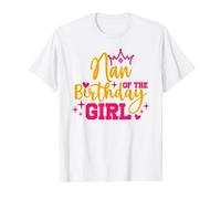 Cute Personalized NAN Of The Birthday Girl Matching Family T-Shirt