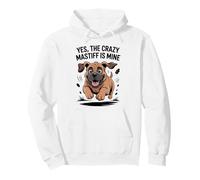 Cute Pet Bullmastiff Dog Breed Owner Funny Giant Mastiff Pullover Hoodie