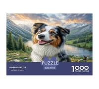 Cute Pet Dog 1000 Piece Jigsaw Puzzle For Adults Challenging Game Stress Relief Puzzle Exercise The Memory of The Brain for The Whole for Women, Gifts for Men 70x50cm/1000pcs