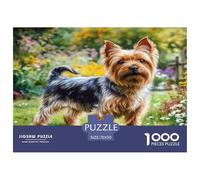Cute Pet Dog 1000 Pieces Jigsaws for Adults Puppy Art Colorful DIY Craft Beautiful Home Decoration Uncover The Puzzle 70x50cm/1000pcs