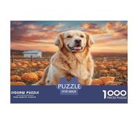 Cute Pet Dog 1000pc Jigsaw Puzzle Ultra Difficult Stress Relief Puzzle Made in UK Missing Piece Guarantee 100% Recycled 38x26cm/1000pcs