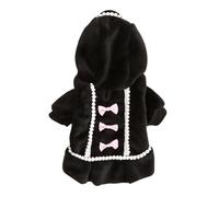 Cute Pet Dog Clothes Fashion Dog Dress For Small Medium Dogs Cats Clothes Puppy Dot Skirts Warm Apparels Dress(B,L)