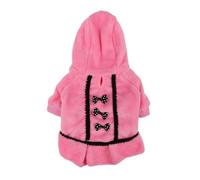 Cute Pet Dog Clothes Fashion Dog Dress For Small Medium Dogs Cats Clothes Puppy Dot Skirts Warm Apparels Dress(P,S)