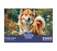 Cute Pet Dog Jigsaws 1000 Piece Puzzle Impossible Fit Together Perfectly Wall Decor for Adults And Kids 38x26cm/1000pcs