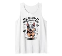 Cute Pet Dog Lover Breeders Funny Australian Cattle Dog Tank Top