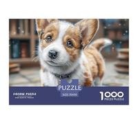 Cute Pet Dog Puzzle 1000 Pieces Challenge High Difficulty Educational Game Suitable for Decompression And Wall Decor Gifts for Adults & Kids Age 12 Years Up 70x50cm/1000pcs