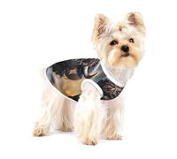 Cute Pet Dog Shirts, Cotton Tank Vest for North American Bison Print Dogs, Sleeveless Puppy Clothes, for Large Chihuahua X-L