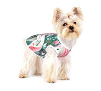 Cute Pet Dog Shirts, Cotton Tank Vest for Unicorn with Pink Hair Print Dogs, Sleeveless Puppy Clothes, for Small Chihuahua X-L