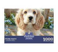 Cute Pet Dog1000 Piece Puzzle Puzzle Cucker Colourful Puzzle for Adults Children 38x26cm/1000pcs