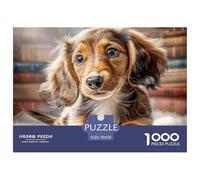 Cute Pet Dog1000 Piece Puzzle Puzzle Games Dachshund A Challenging Puzzle for Adult 70x50cm/1000pcs