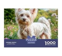 Cute Pet Dog1000 Piece Puzzle Puzzle Yorkshire Terrier Clever Puzzles Gifts for Women And Men 70x50cm/1000pcs