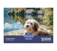 Cute Pet Dog1000 Pieces Jigsaw Puzzles Yorkshire Terrier for Adults Educational Games 70x50cm/1000pcs