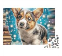 Cute Pet DogJigsaw Puzzle Companion Dog Toddler Learning Game Classroom 1000 Pieces 38x26cm/1000pcs
