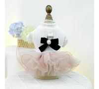 Cute Pet Princess Panda Puffy Tulle Dress with Elastic Waist - 5 Sizes (XS to XL) for Small & Medium Dogs & Cats