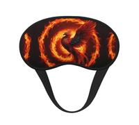 Cute Phoenix Print Blackout Sleep Mask, Light Blocking Eye Mask for Sleeping Travel, Camping, Shift Work