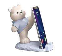 Cute Phone Holder for Desk, Adjustable Non-Slip Resin Figures - Mobile Phone Desk Holder - For Table Office Home Outdoor Travel Vlogging Filming Video Calls Video Recording Live Streami