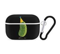 Cute Pickle Dancing Compatible with Airpod Pro Case PC Scratch-Resistant Drop-Proof Protective Cover with Keychain