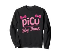 Cute PICU Nurse "Where Little Things Are A Big Deal" - PICU Sweatshirt
