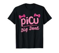 Cute PICU Nurse Where Little Things are A Big Deal - PICU T-Shirt