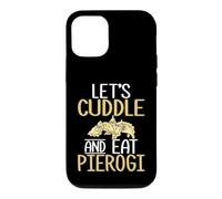 Cute Pierogi Cuddle Polish Food Humor Case for iPhone 12/12 Pro