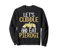 Cute Pierogi Cuddle Polish Food Humor Sweatshirt