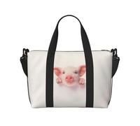 Cute Pig 1 Duffel Bags for Traveling - Lightweight Oxford Personal Item Travel Bags for Women, Ideal Gym Bags for Men