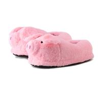 Cute Pig Animal Slippers - Soft Plush Comfy House Shoes for Women & Girls - Warm Winter Non-Slip Indoor Full Slippers (5)