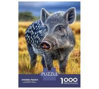 Cute Pig Jigsaw Puzzle for Adults And Teenagers, Impossible 1000 Piece Puzzle, Mindfulness & Family Fun Activity, Challenging Puzzle Game 70x50cm/1000pcs