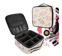 Cute Pig Piggy Pink Make Up Bag Toiletry Case Zipper Makeup Cosmetic Bags Organizer Pouch for Free Compartment Women Girls