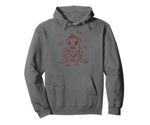 Cute Pig Piglet Homecoming Prom Pageant Queen Pullover Hoodie