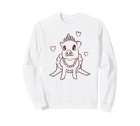 Cute Pig Piglet Homecoming Prom Pageant Queen Sweatshirt