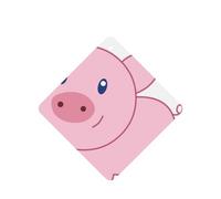 Cute Pig Printing 10 Pcs Air Freshener Cards,Car Scented Hanging Sheets Air Freshener Set For Car Decoration